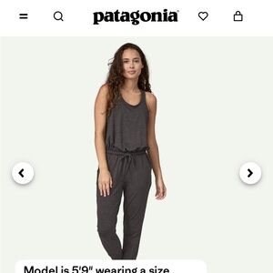 NWT Patagonia seabrook jumpsuit - small